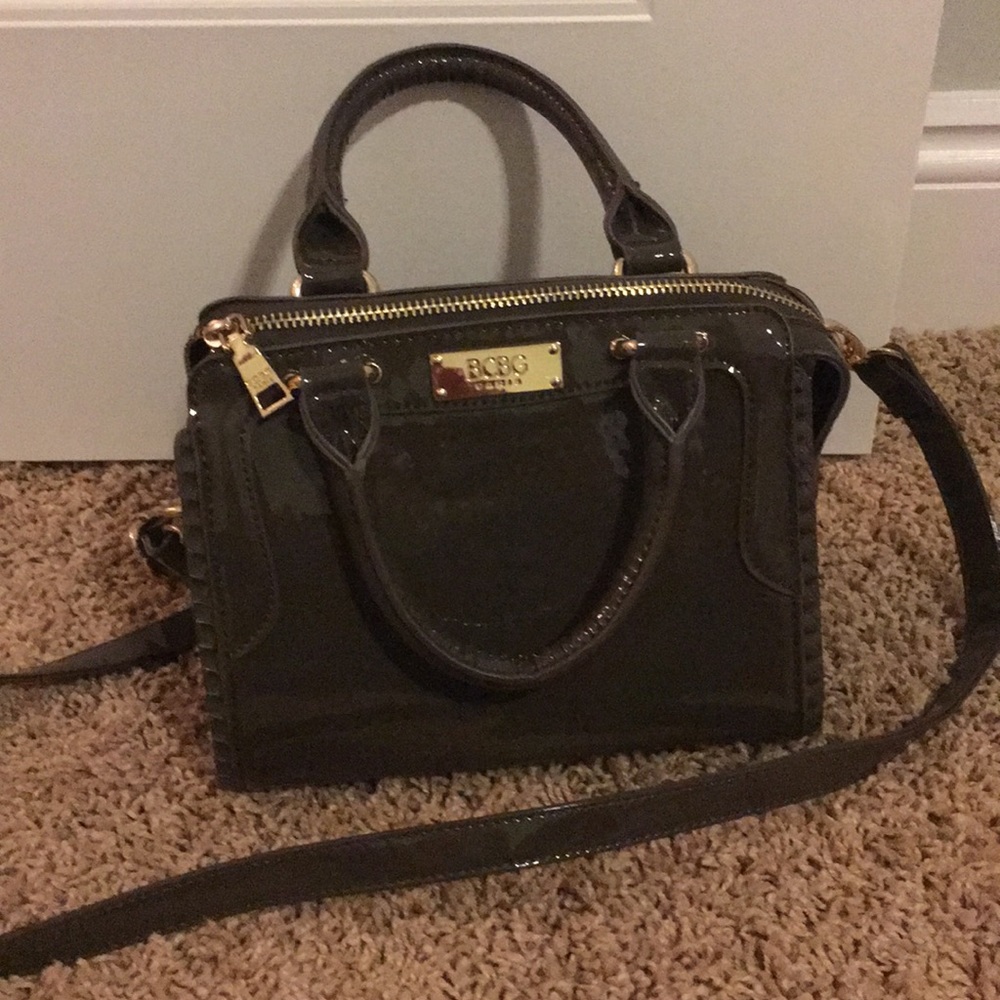 BCBG Paris Mini Patent Leather Handbag
